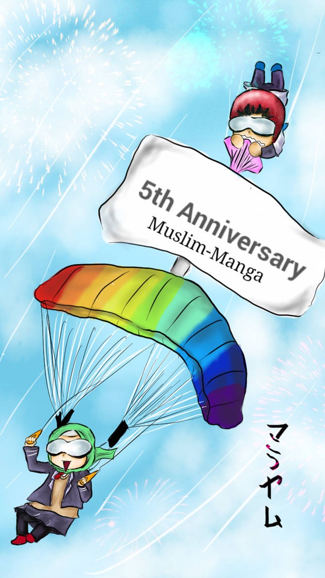 5th Anniversary  (=^.^=) by Maryam-s